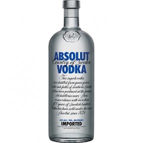 Vodka Sueco ABSOLUT botella 70 cl